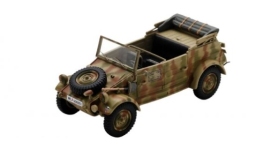 Schuco 451350008 - 1:35 - Deutscher Kübelwagen Typ 82 mit Farbtarnung